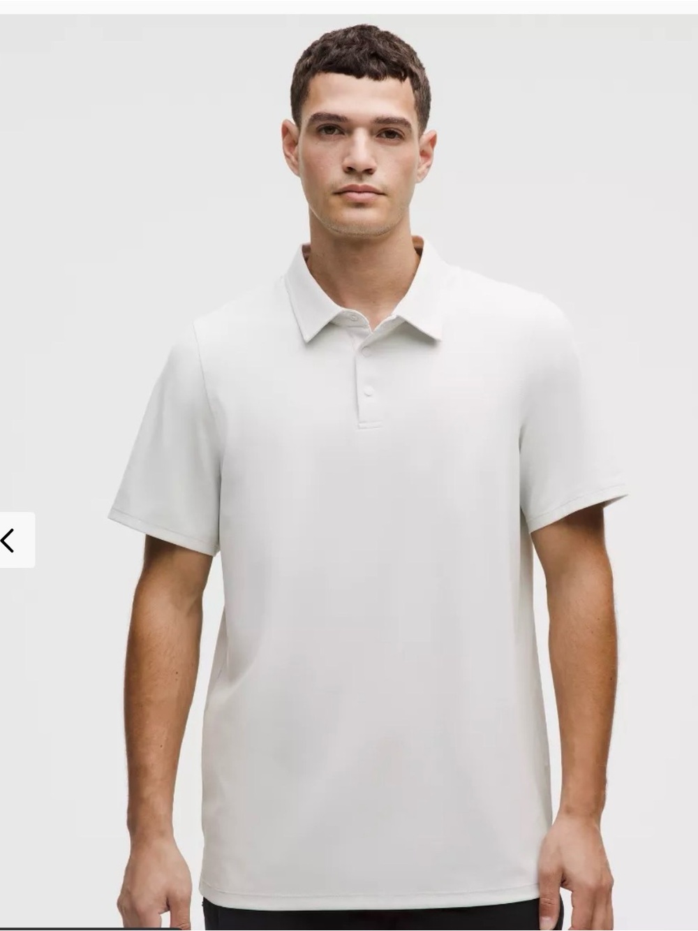 lululemon athletica Men's Polo - Crisp White